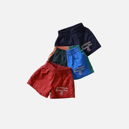 6093 Children's Pants 2025 Summer New Korean Quick-drying Shorts for Girls and Boys 1-7Year Kid's Shorts