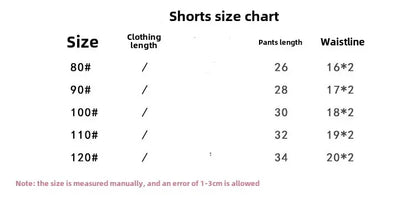 1-5 Years Old Summer Kids Wears Children's Shorts Baby Boy Cotton Linen Pants Boys Girls Pant Cartoon Children Casual Pants