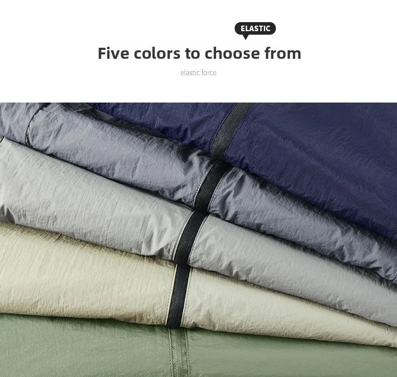 2025 sunscreen clothing men's summer jacket thin breathable fishing skin suit men's sunscreen clothing