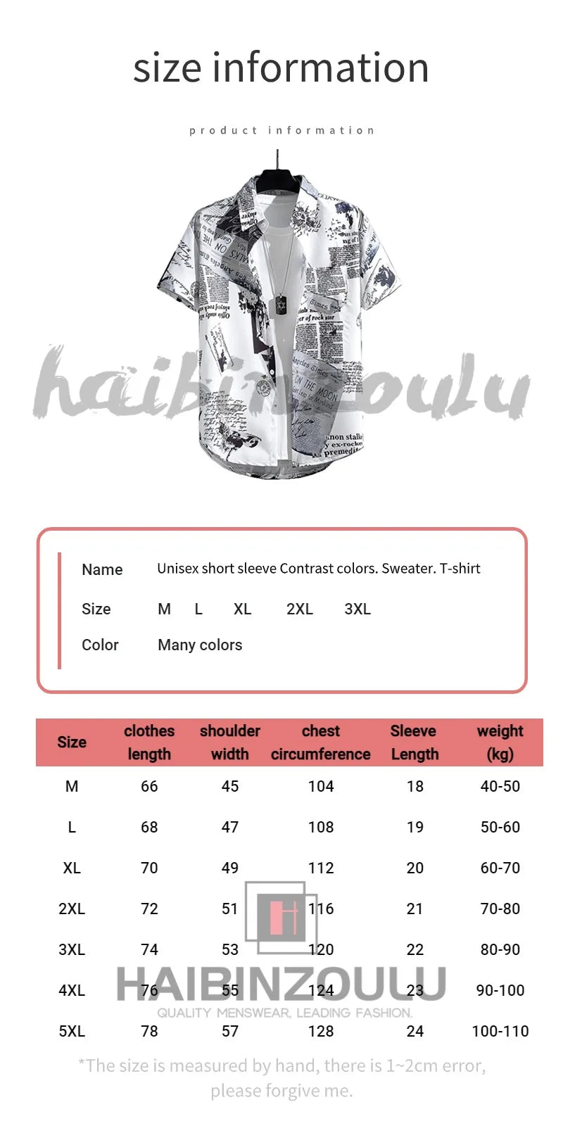 Men's Short sleeve Print Shirts Thin Beach Top Seaside Leisure Men's Essential Clothes