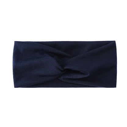 Pilates Elastic Hair Bands Yoga Headband Running Cycling Sweatband Turban Makeup Hair Hoop Makeup Headwrap Women