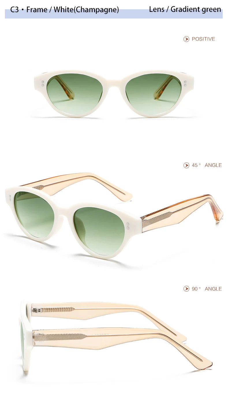 O-Q CLUB Women's Sunglasses Eyepieces Sunglass Woman Men Sun Glasses in Trend Luxury Brands High Quality Zonnebril Dames Lunette