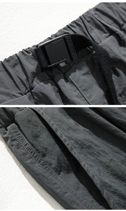 TFETTERS Autumn Cargo Pants Men 2025 100% Nylon Safari Style Solid Double Side Pockets Men Pants Outdoors Tourism Men Clothes