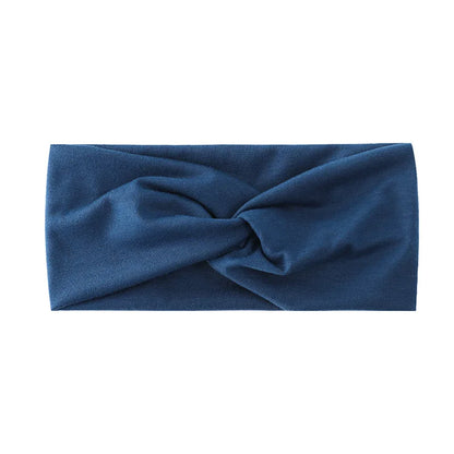 Pilates Elastic Hair Bands Yoga Headband Running Cycling Sweatband Turban Makeup Hair Hoop Makeup Headwrap Women