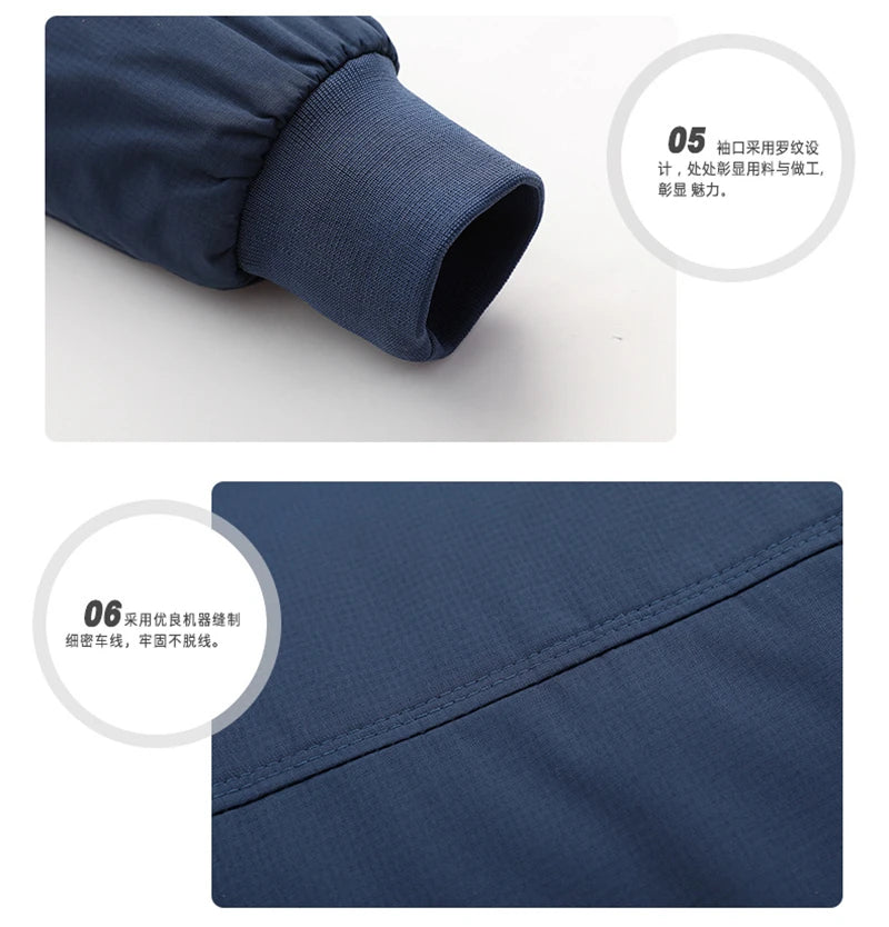 2024 Fashion Autumn Jackets Men Casual Solid Color Bomber Jacket Men New in Outwears Baseball Overcoat Clothing Men's Jacket 6XL