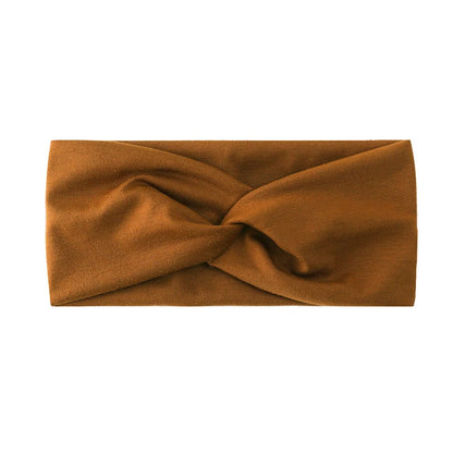 Pilates Elastic Hair Bands Yoga Headband Running Cycling Sweatband Turban Makeup Hair Hoop Makeup Headwrap Women