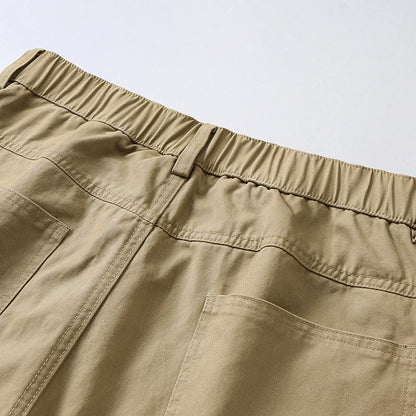 2025 Spring Summer New 190cm Big Tall Boy Extended Pants Man 115cm Pant Length Large Size Cotton Straight Leg Casual Pants