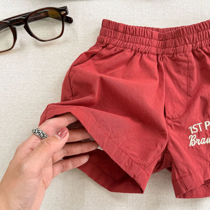 6093 Children's Pants 2025 Summer New Korean Quick-drying Shorts for Girls and Boys 1-7Year Kid's Shorts