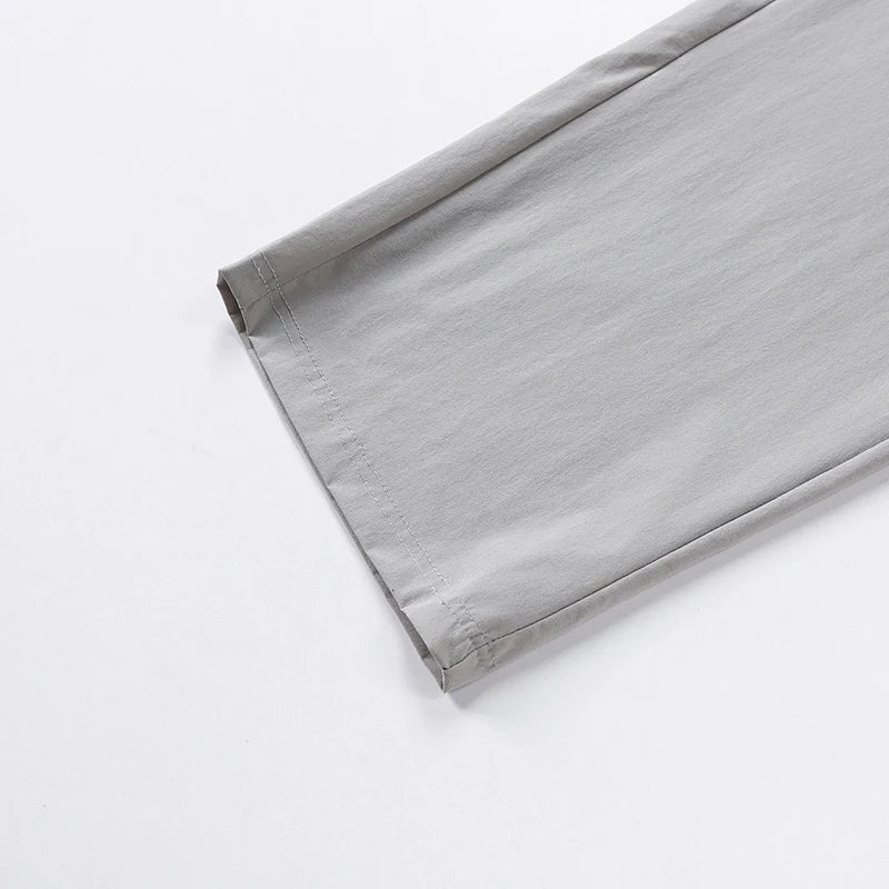 Extra Long 120cm Lce Silk Men's Pants Summer Thin 190 Tall Straight Leg Pants Men's Extended 115 Large Men's Pants