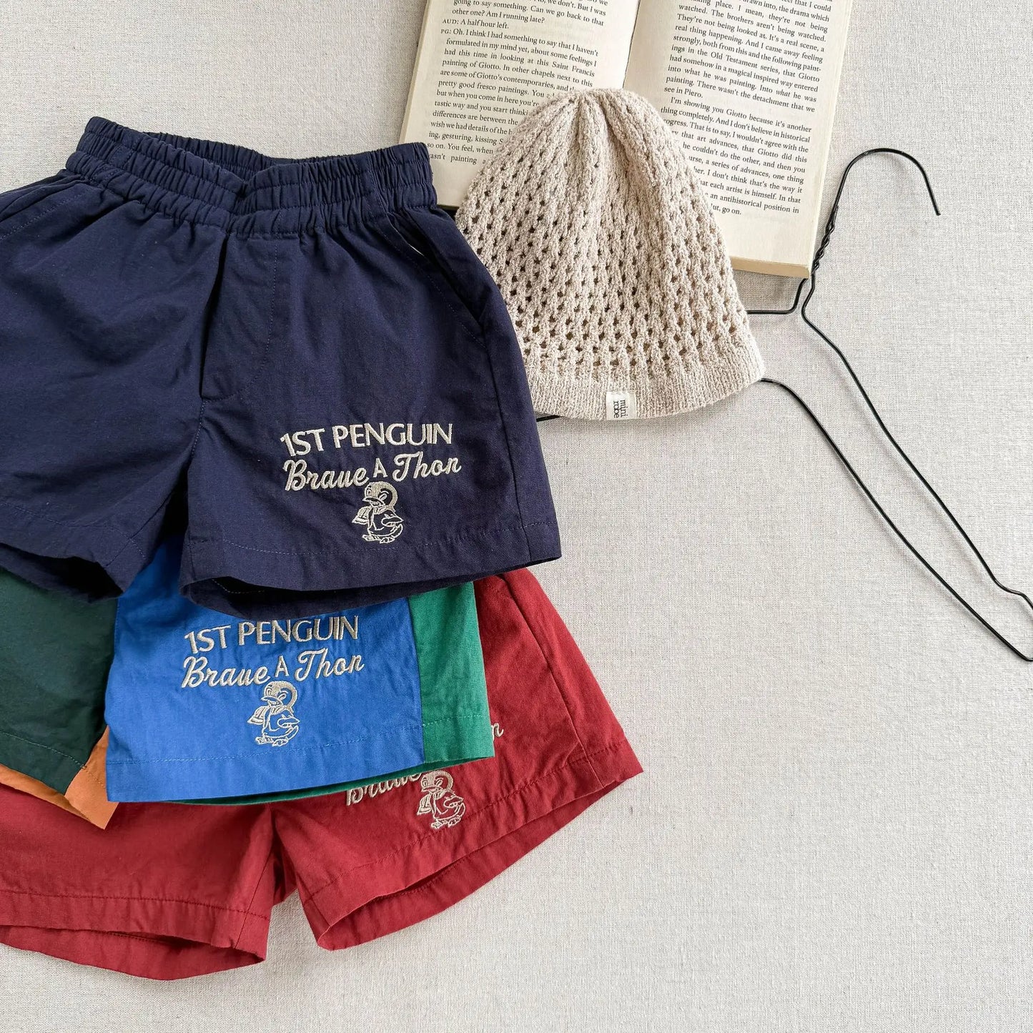 6093 Children's Pants 2025 Summer New Korean Quick-drying Shorts for Girls and Boys 1-7Year Kid's Shorts