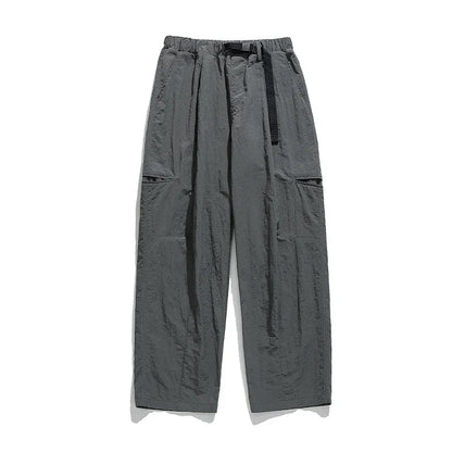 TFETTERS Autumn Cargo Pants Men 2025 100% Nylon Safari Style Solid Double Side Pockets Men Pants Outdoors Tourism Men Clothes