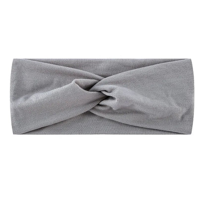 Pilates Elastic Hair Bands Yoga Headband Running Cycling Sweatband Turban Makeup Hair Hoop Makeup Headwrap Women