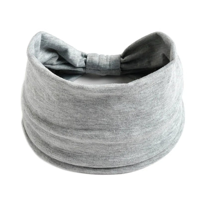 Bohemian European and American Sports Headband Women's Wide Yoga Elastic Running Hair Accessories Headwear
