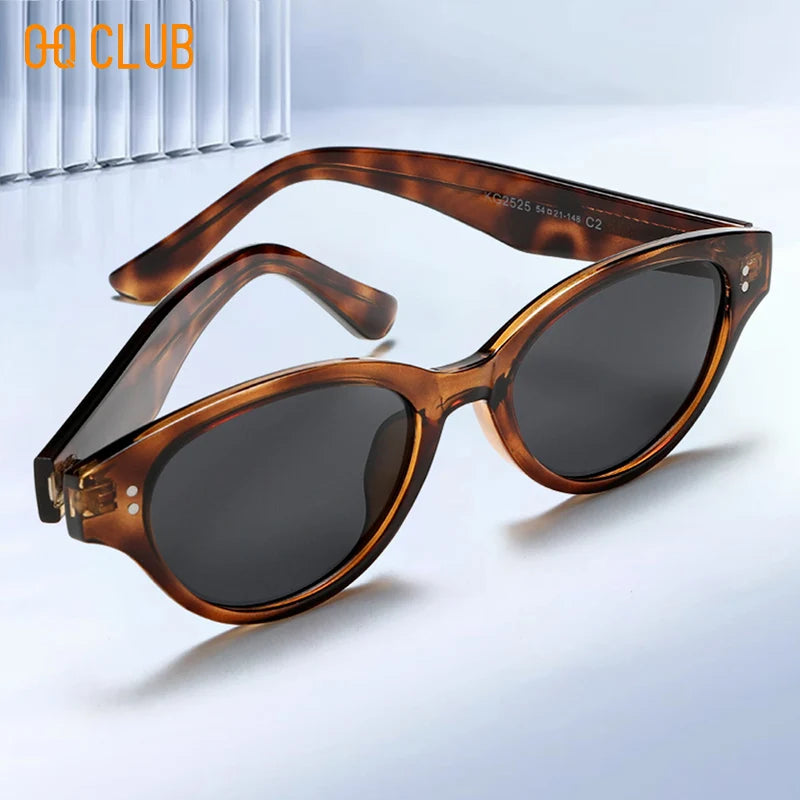 O-Q CLUB Women's Sunglasses Eyepieces Sunglass Woman Men Sun Glasses in Trend Luxury Brands High Quality Zonnebril Dames Lunette