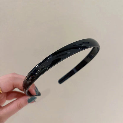 Plastic Translucent Hair Head Hoop Band Headband Women Hairband for girls Non-slip Tooth Hair Bands Headwear Hair Accessories