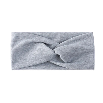 Pilates Elastic Hair Bands Yoga Headband Running Cycling Sweatband Turban Makeup Hair Hoop Makeup Headwrap Women