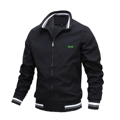 New, comfortable and high-quality casual jackets, men's autumn coats, windproof and rainproof sportswear, motorcycle jackets