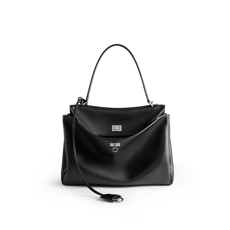 Woman Bags 2025 Luxury Brand Rodeo Spring Autumn Genuine Leather Women Totes Commute Gold Buckle Women Shoulder HandBags