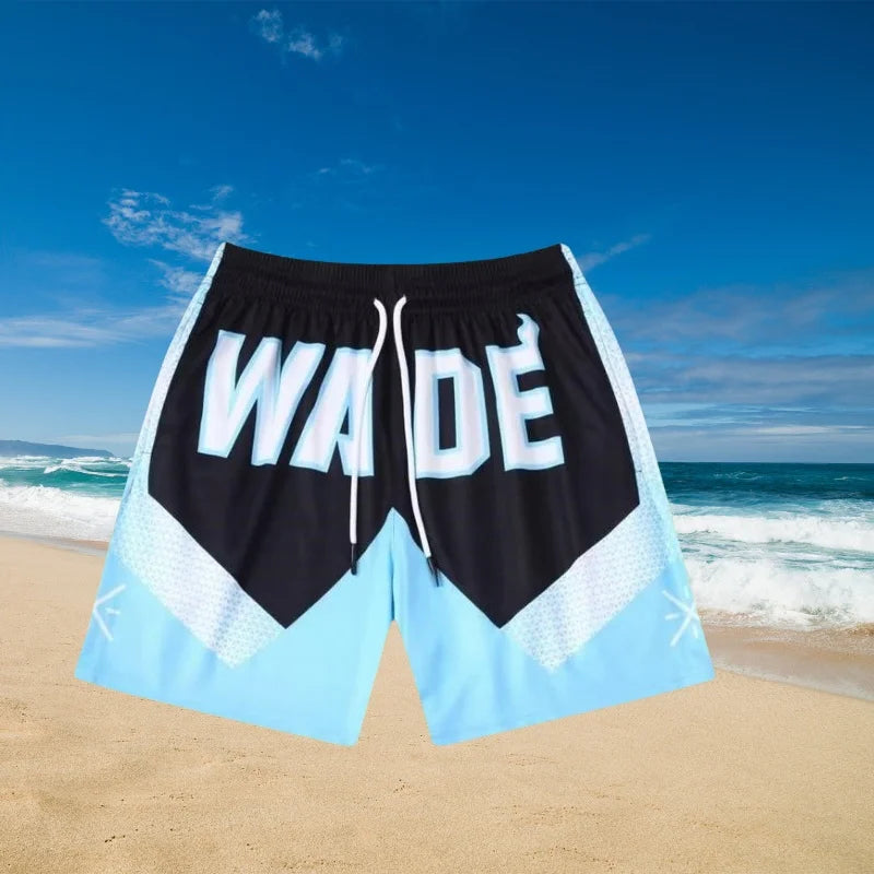 25 Hot Selling Wade Training Quick Drying American Basketball Shorts Gb10 Sports Loose Breathable Shorts For Adults And Children