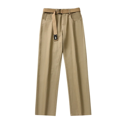 2025 Spring Summer New 190cm Big Tall Boy Extended Pants Man 115cm Pant Length Large Size Cotton Straight Leg Casual Pants