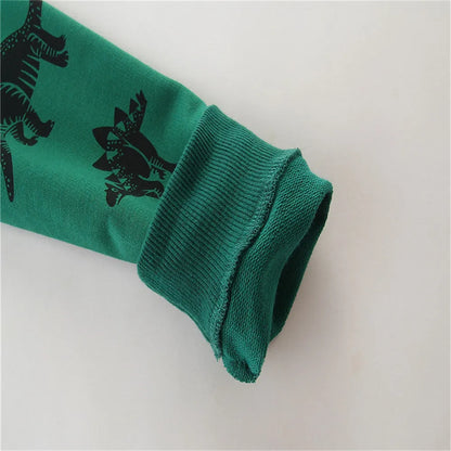 Jumping Meters 2-7T Boys Girls Sweatshirts Dinosaurs Long Sleeve  Children's Clothing Animals Baby Hooded Shirts