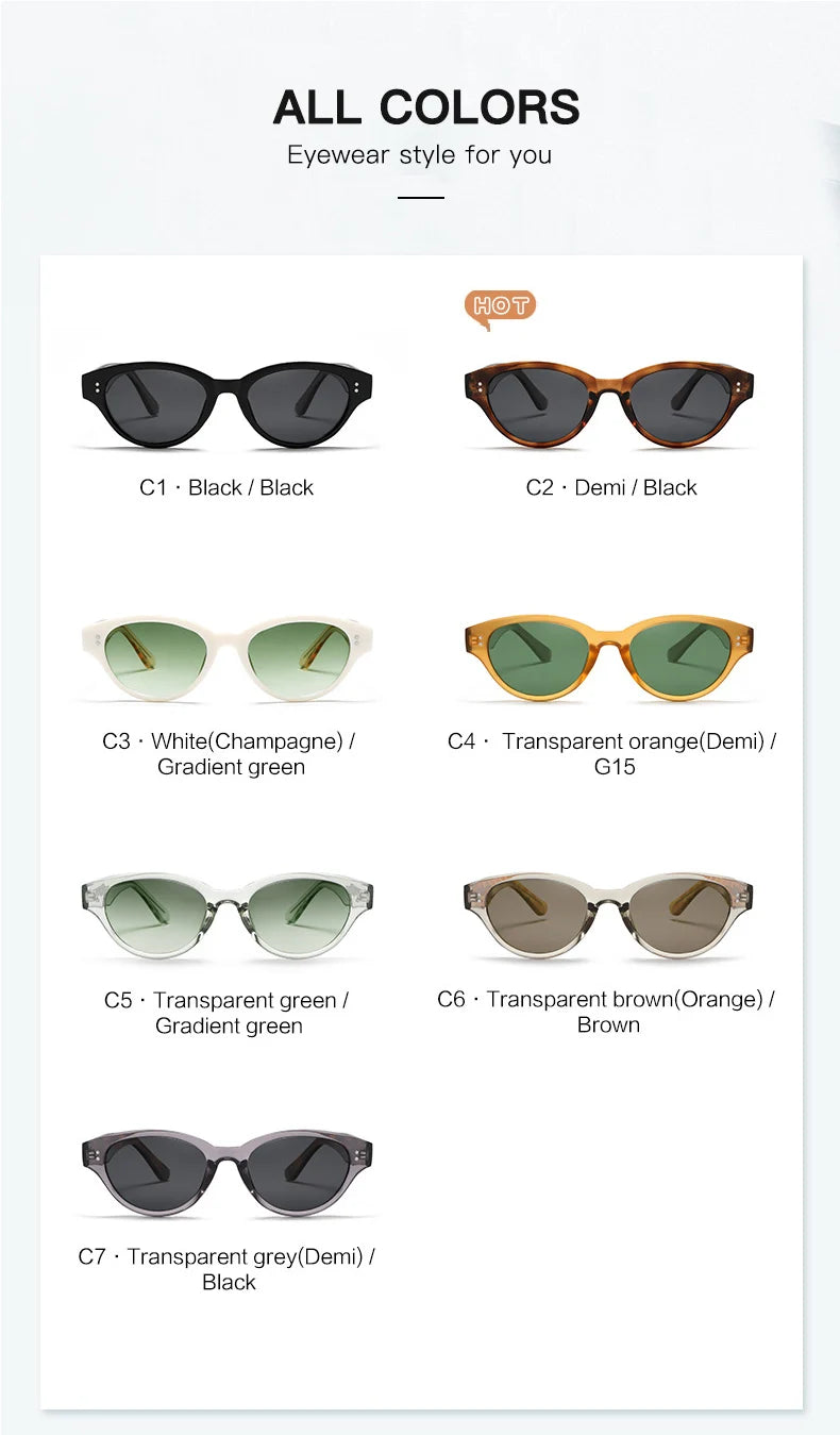 O-Q CLUB Women's Sunglasses Eyepieces Sunglass Woman Men Sun Glasses in Trend Luxury Brands High Quality Zonnebril Dames Lunette