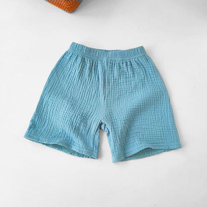 Children's Clothing Baby Girls Boys Cotton Yarn Short Pants Summer Kids Girls Soft Breathable Five-point Pants For Girl Shorts