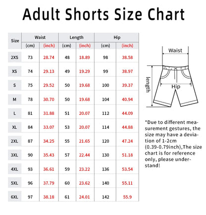 Summer 3D Anime Slam Dunk Print Men Baskerball Short Pants Jersey Casual Beach Fitness Fashion Sports Training Kid/Adult Shorts