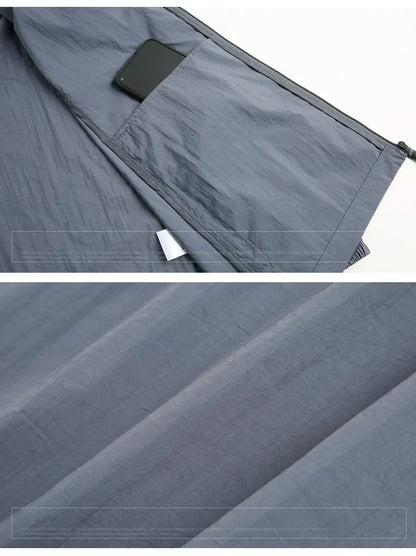 Summer Quick Drying Breathable Jacket Man Outdoor Ultra Thin Sunscreen Casual Skin Coats Fishing Climbing Hiking Anti UV Outwear