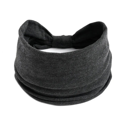 Bohemian European and American Sports Headband Women's Wide Yoga Elastic Running Hair Accessories Headwear