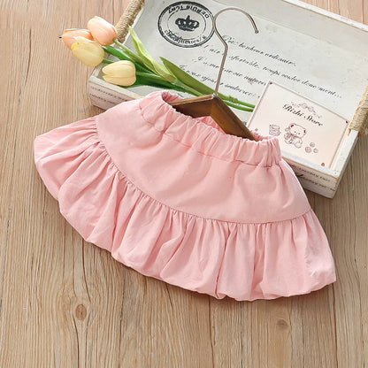 Summer Girl's Skirt Cute Little Baby Costume Girls Skirts Children Bottom Wear Kids Clothes