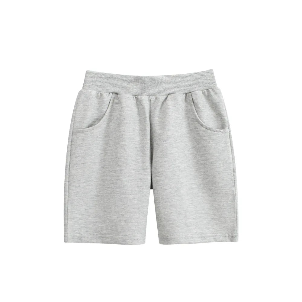 2025 Penguin Cartoon Shorts Children Boys Cute Pants 100% Cotton Sport Pants for 1 2 3 4 5 6 7 8 9 Years Baby Boys Girls