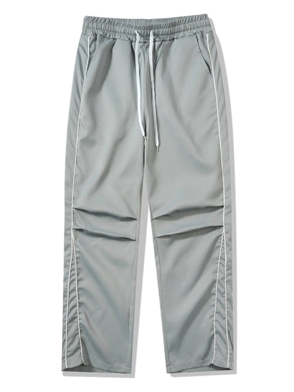 Men's High Street Workwear Outdoor Waterproof Assault Pants Sports Casual Pants Loose Straight Multi-pocket Breathable