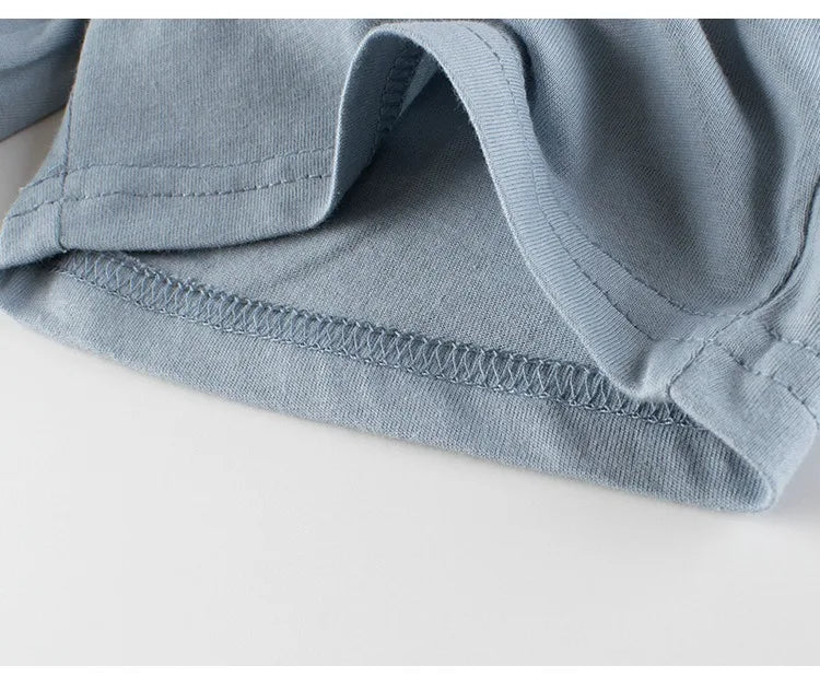 2025 Children Shorts 100% Cotton Pants Solid Color Sport Casual Knickers for 1-9 Years Kids Boys Girls