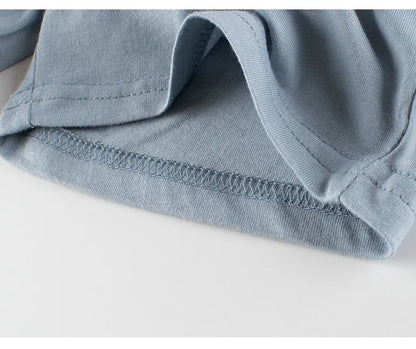 2025 Children Shorts 100% Cotton Pants Solid Color Sport Casual Knickers for 1-9 Years Kids Boys Girls