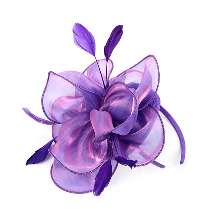 Facinators Hats for Women Headwear Cocktail Tea Party Kentucky Derby Hat Weeding Hair Accessories Feather Church Hairbands New